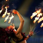 Brisbane Fire Dancer