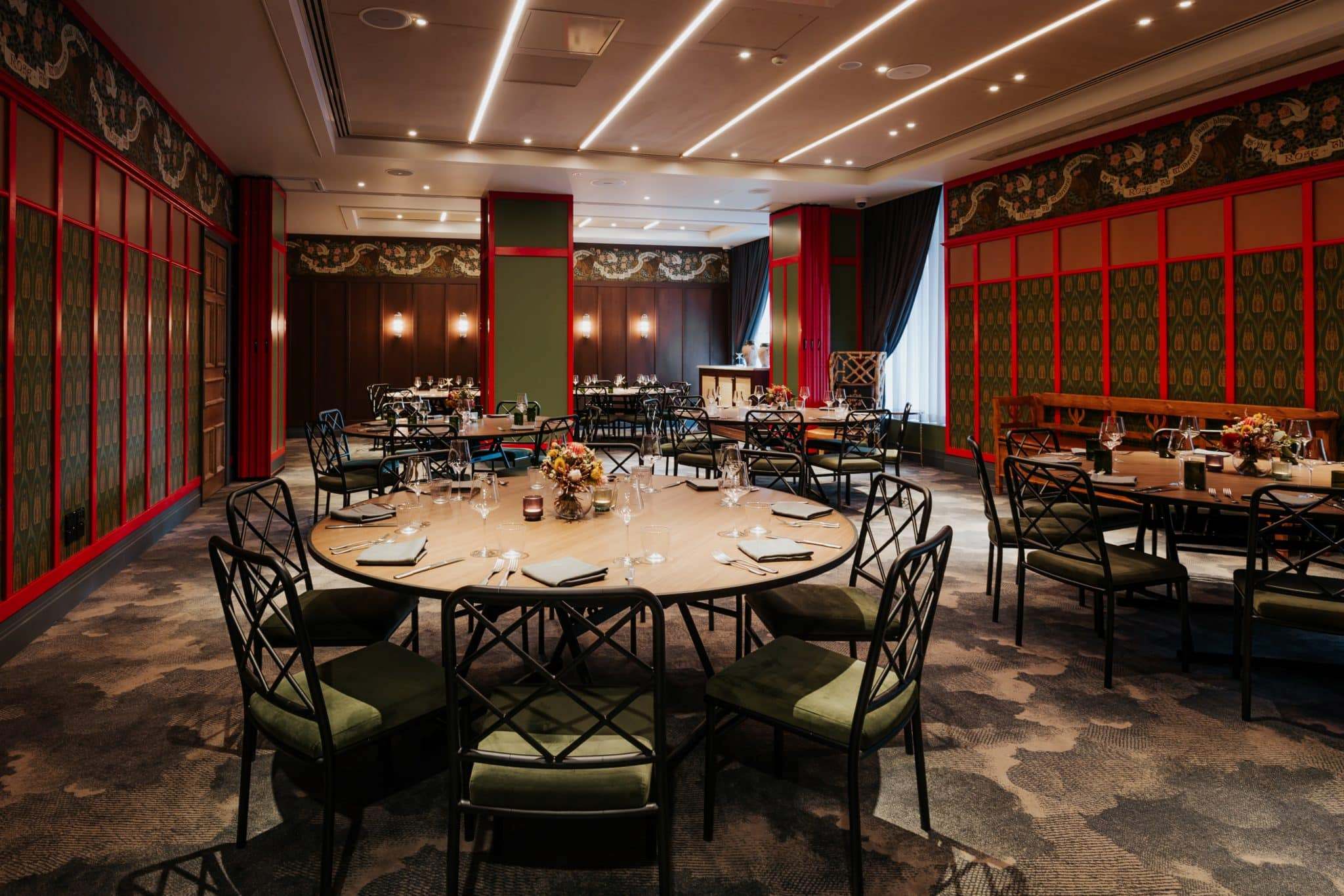 Ovolo The Valley corporate function venue set for a private event in Fortitude Valley.