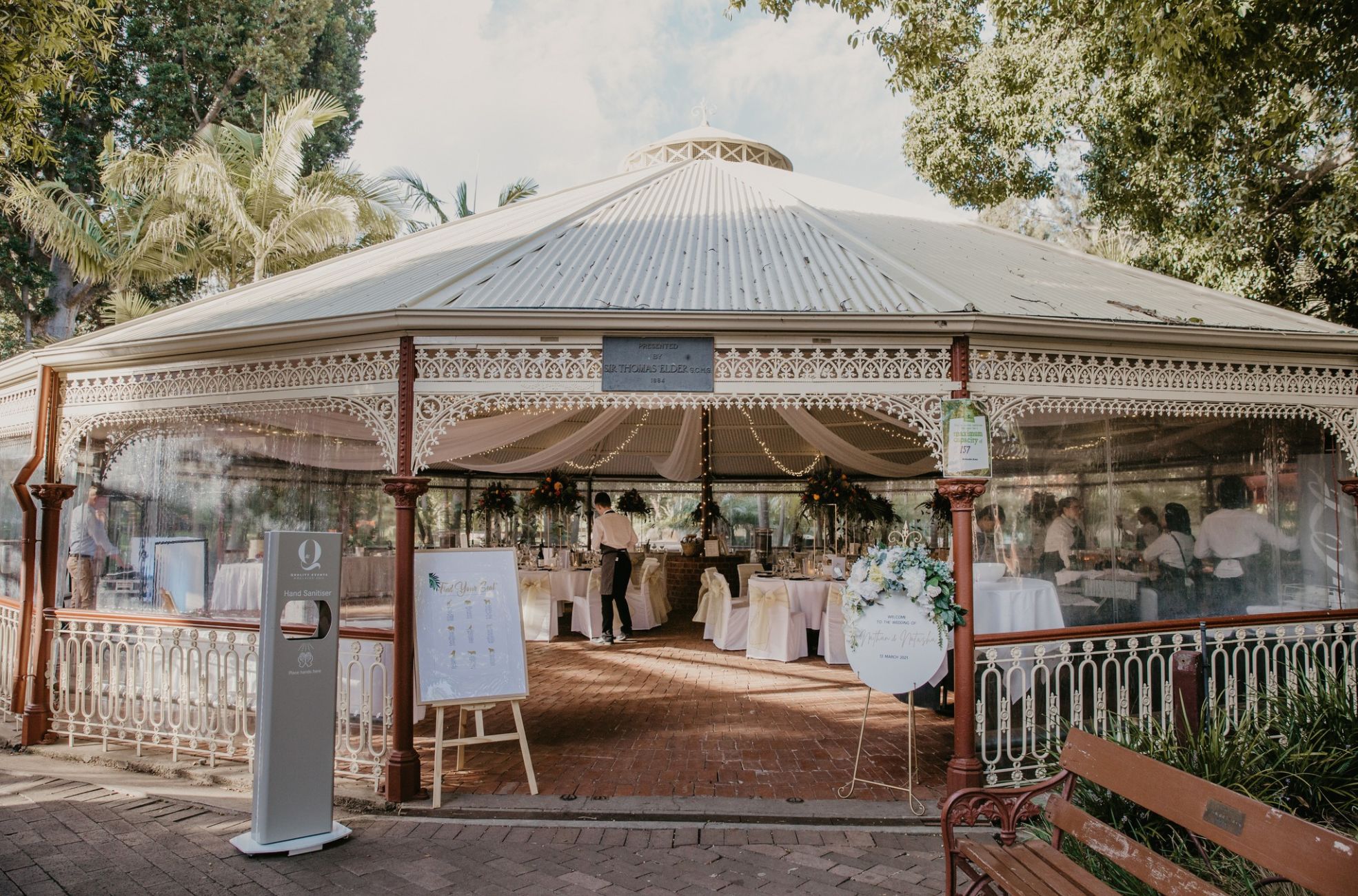 One Of Adelaide Zoo's Function Rooms Outdoor