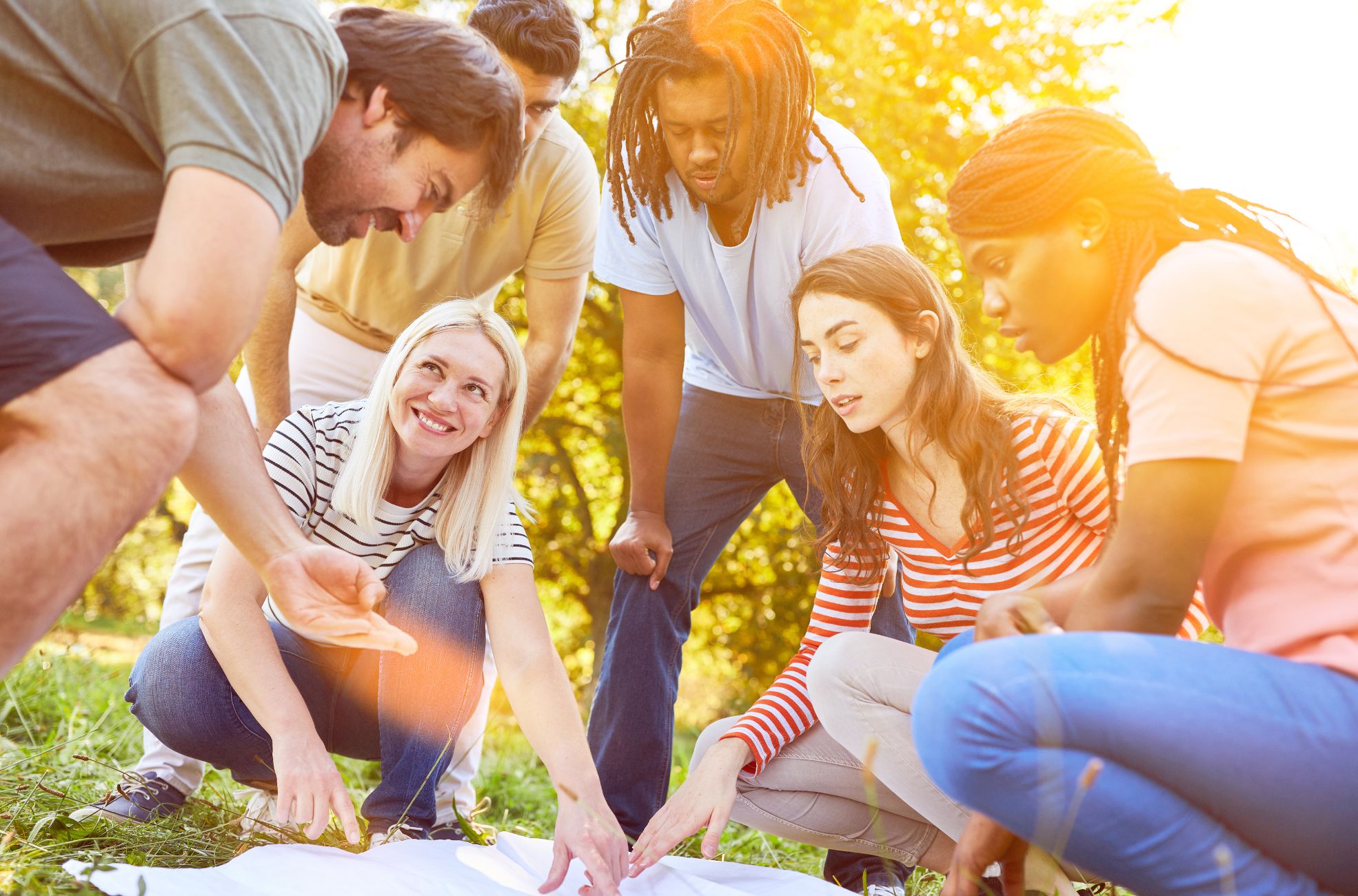 Stock Photo of Networking Event Scavenger Hunt