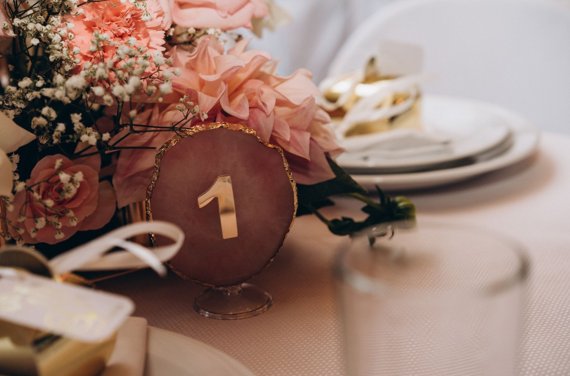Seating Number At A Wedding