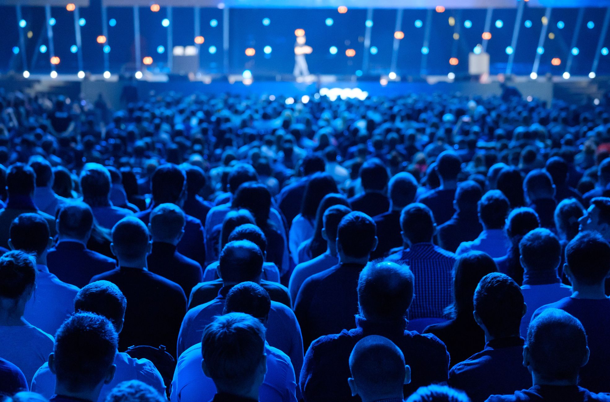 Large Group Of People At a Meeting