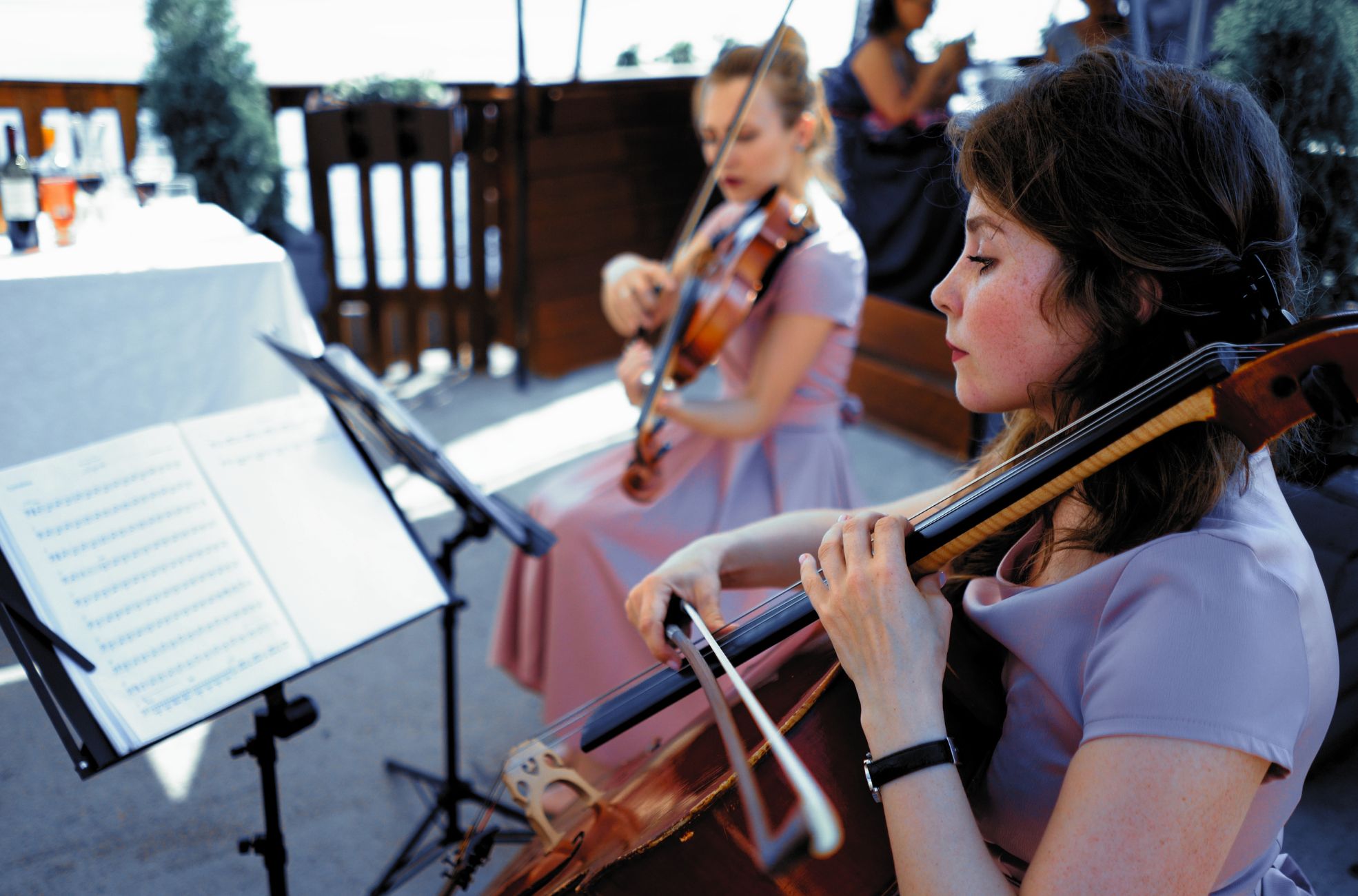 Orchestra Playing Happy Wedding Songs