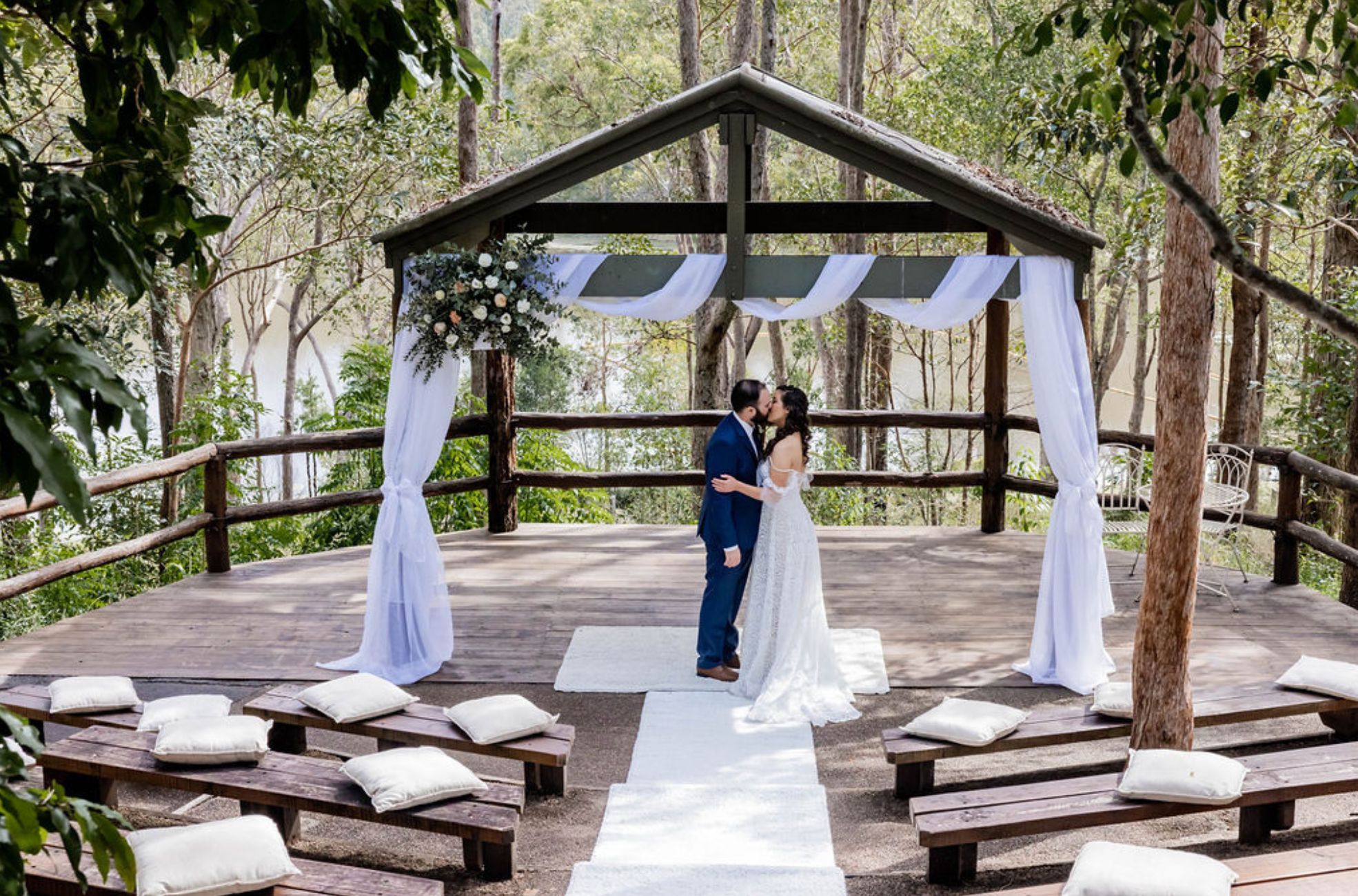 Outdoor Wedding Venue In Brisbane at Walkabout Creek