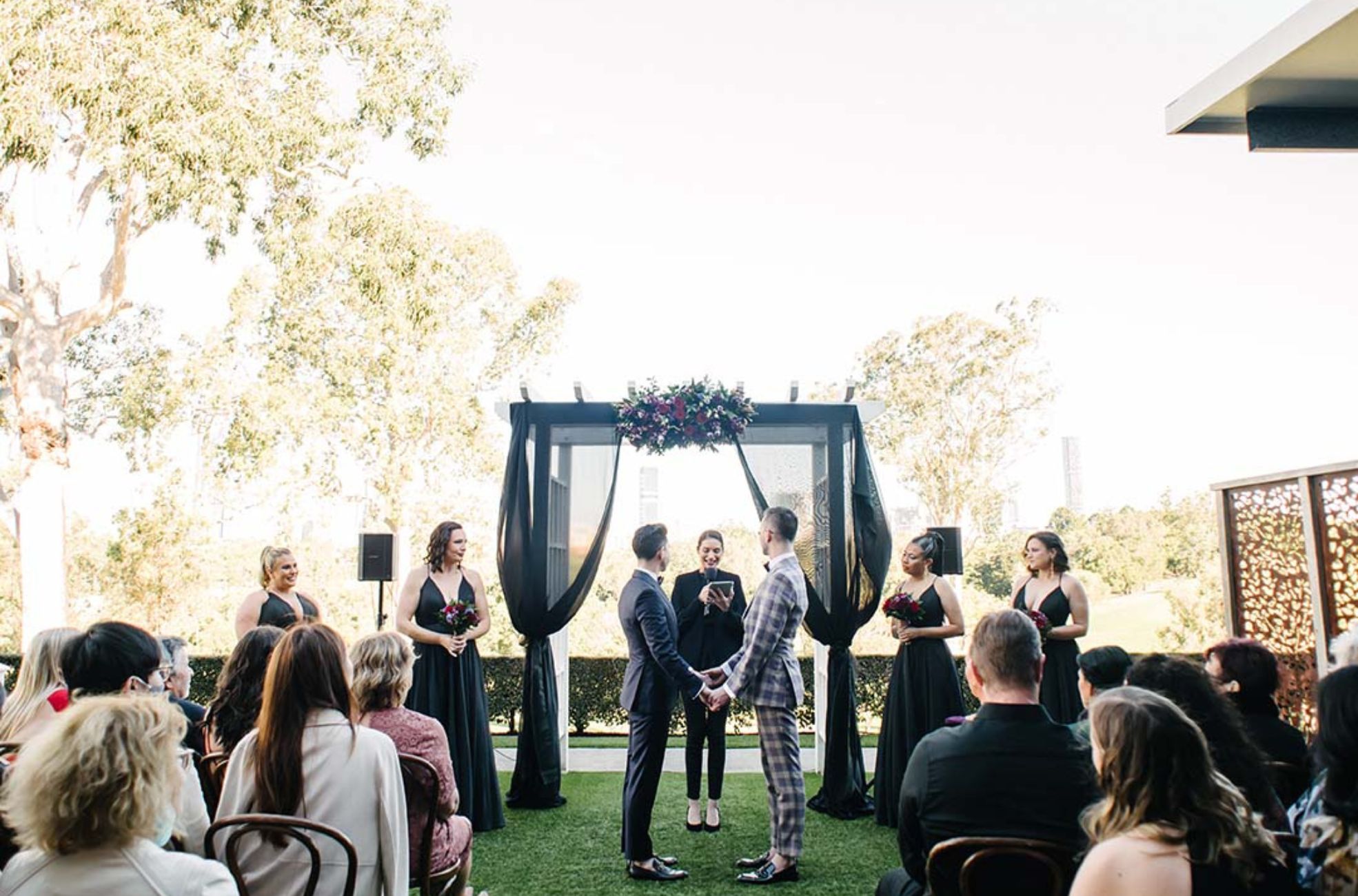 Outdoor Wedding In Brisbane Victoria Park