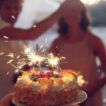Woman Having A Surprise Birthday Party