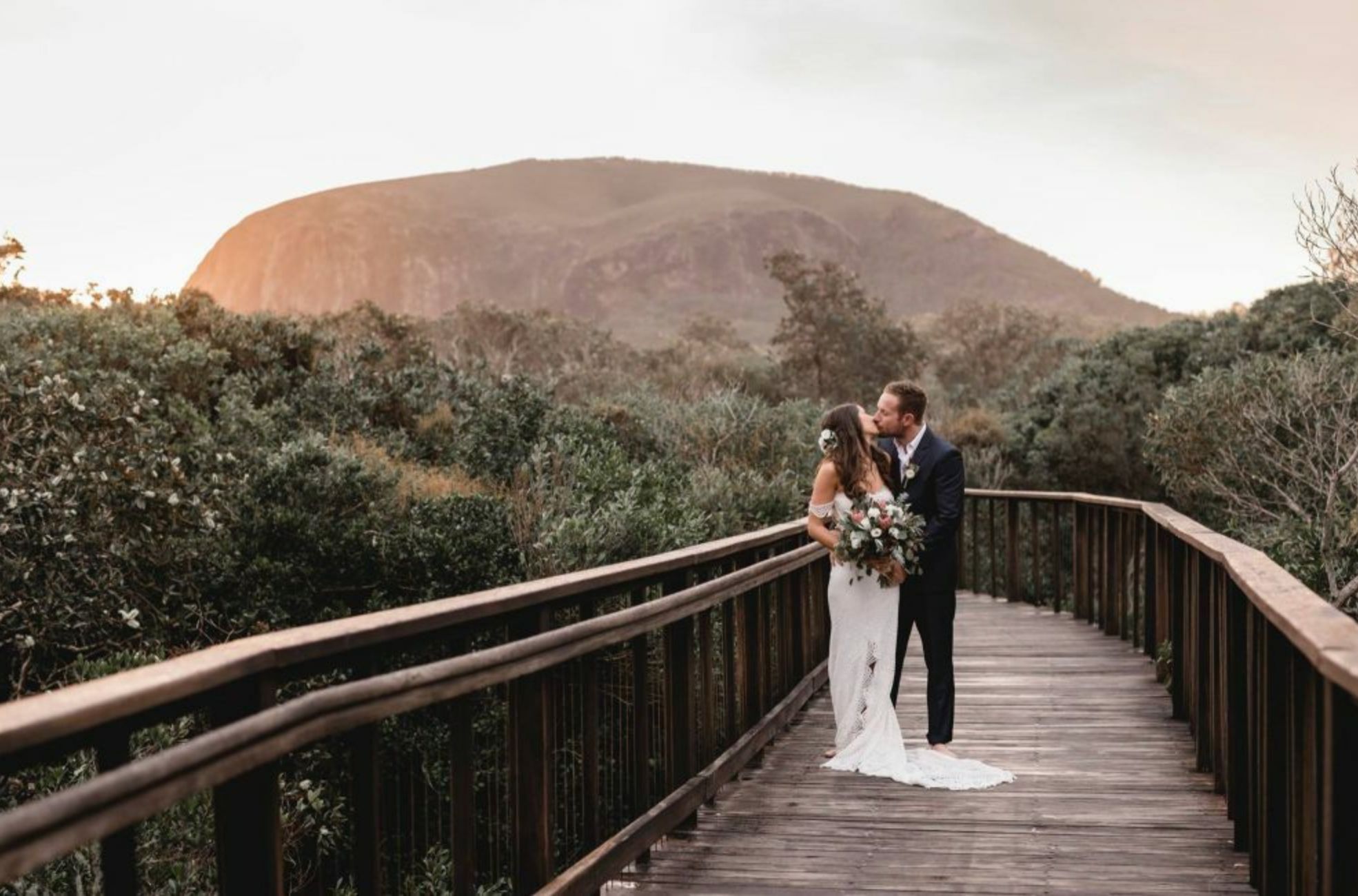 Couple Getting Married At Sunshine Coast