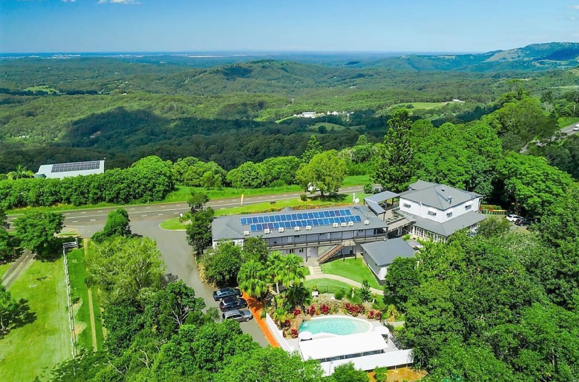 Birdseye View Of Maleny Wedding Retreat