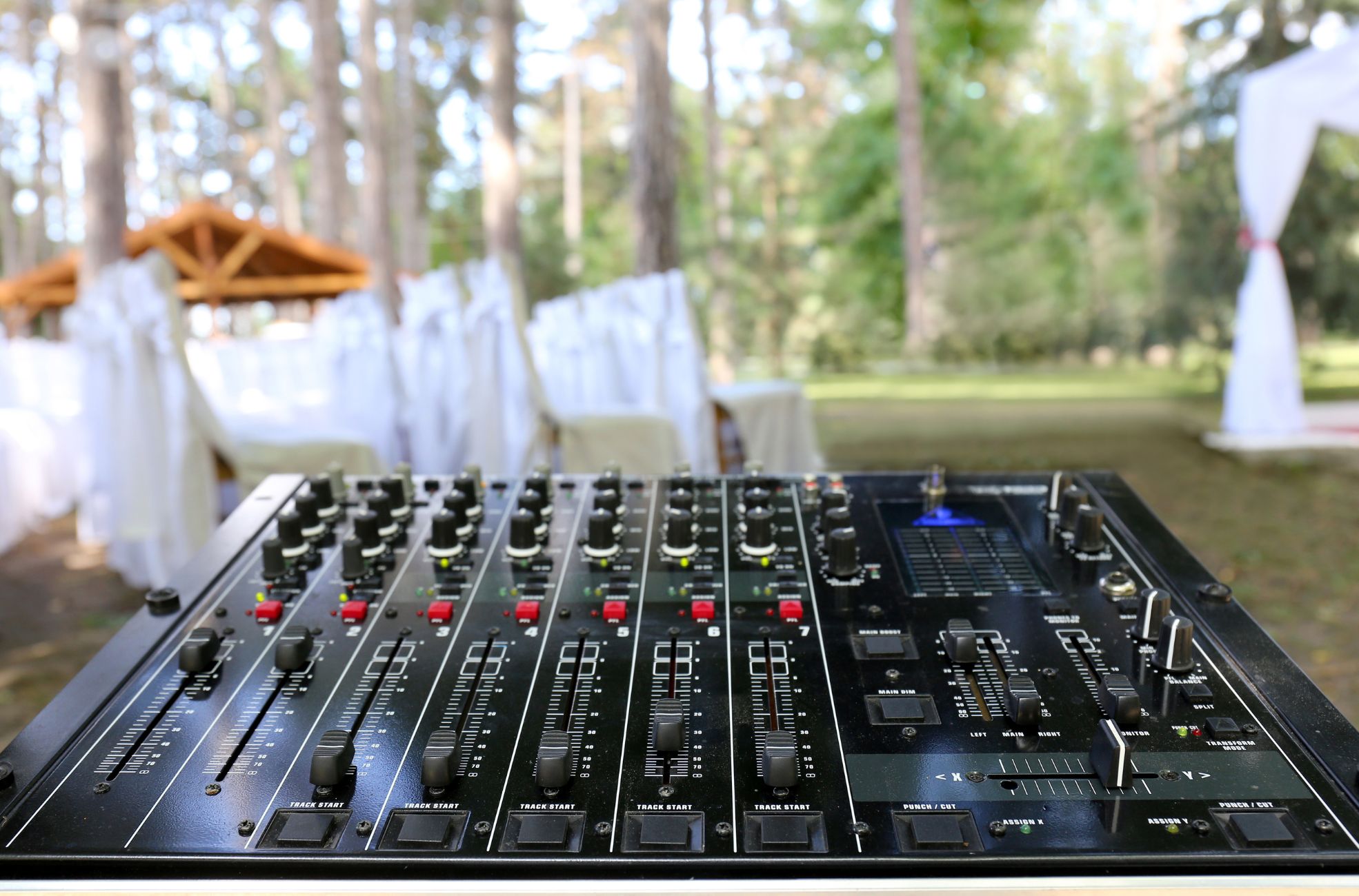 DJ Setup At Wedding