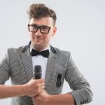 Male Event MC In Suit