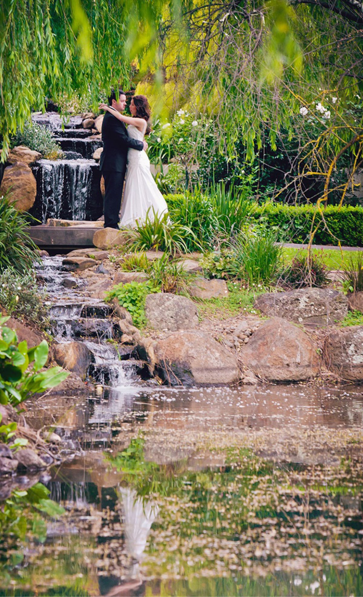 Couple At Ballara Wedding Venue In Melbourne