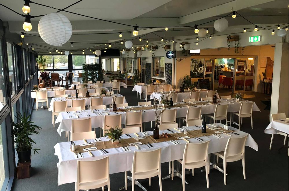 Reception Dining Area At Sandbar & Restaurant Evans Head
