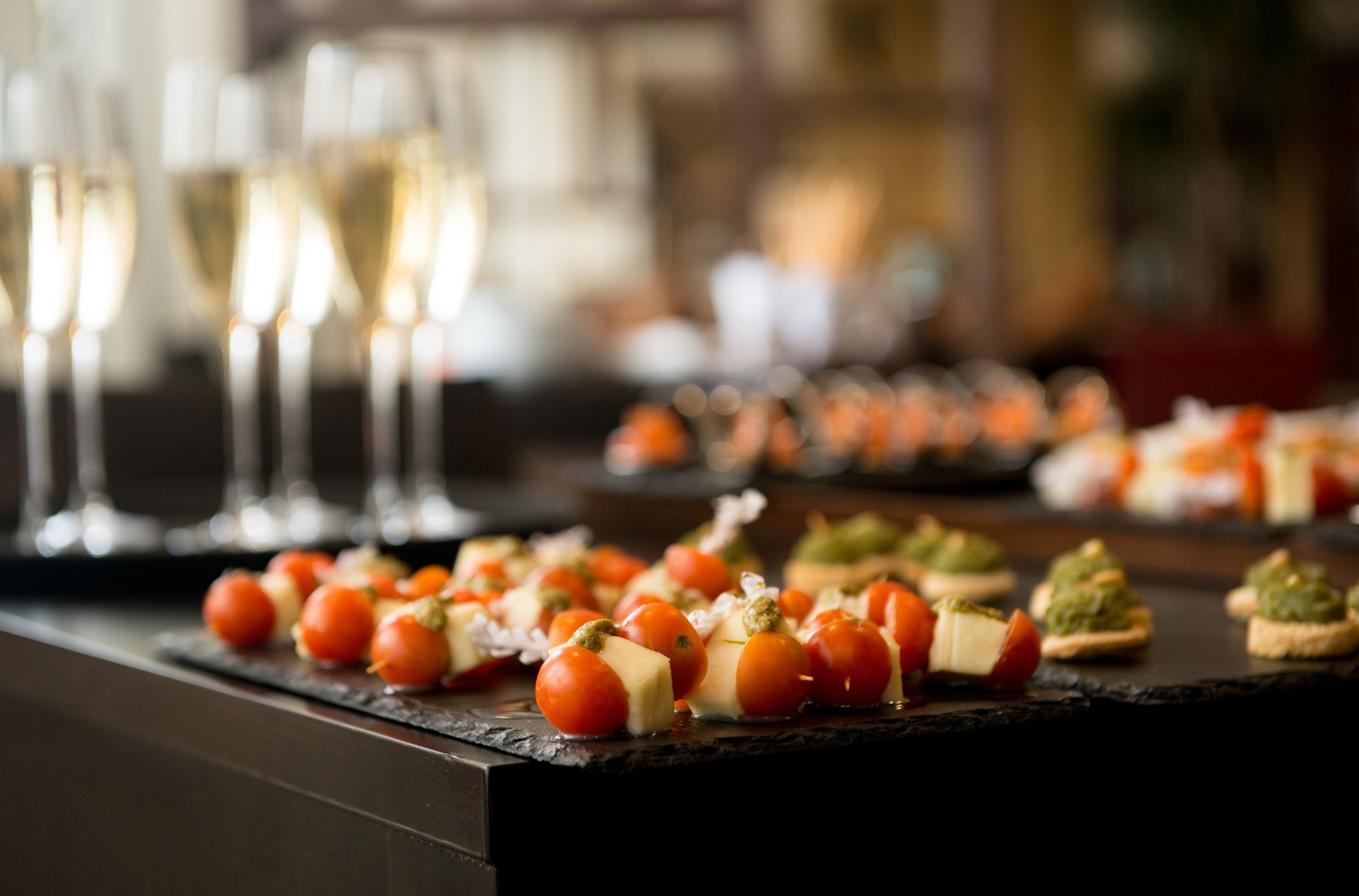 Canapes And Champagne