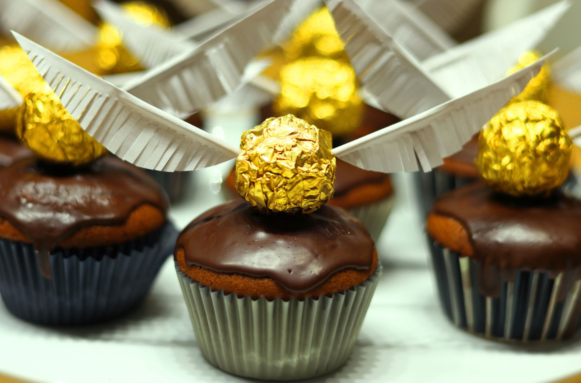 Harry Potter Movie-Themed Cupcakes