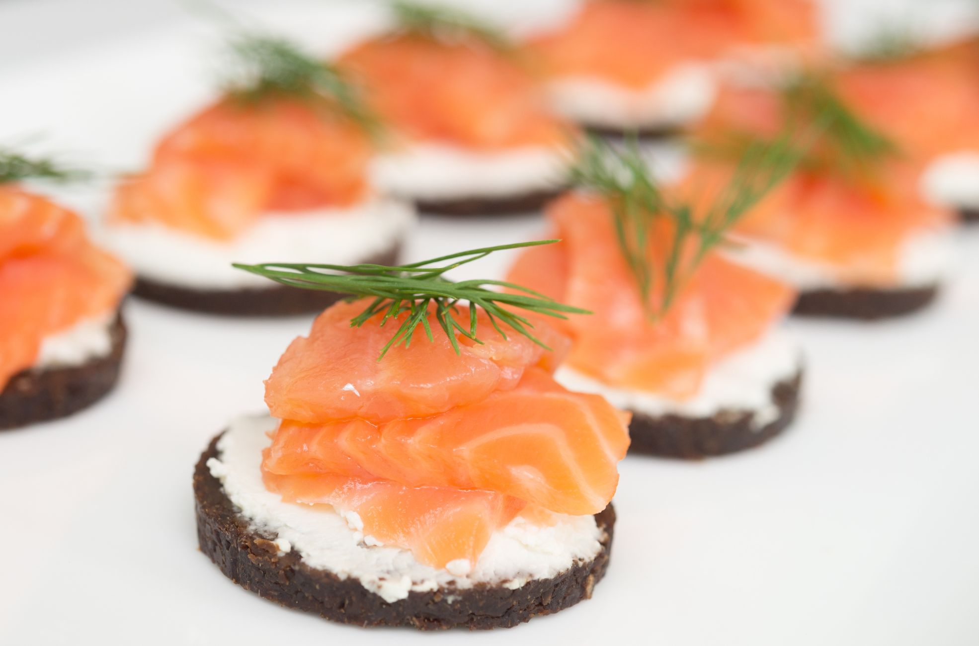 Salmon Canapes