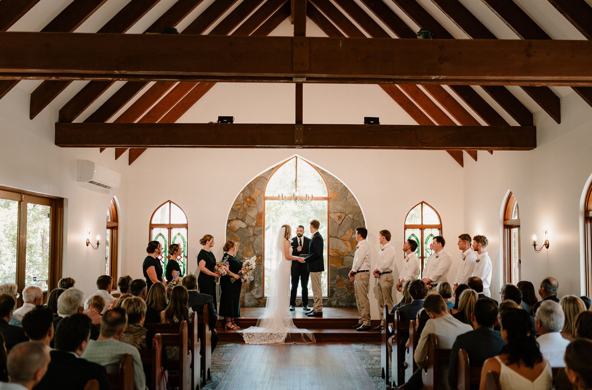 Chapel Wedding At Coolibah Downs On The Gold Coast