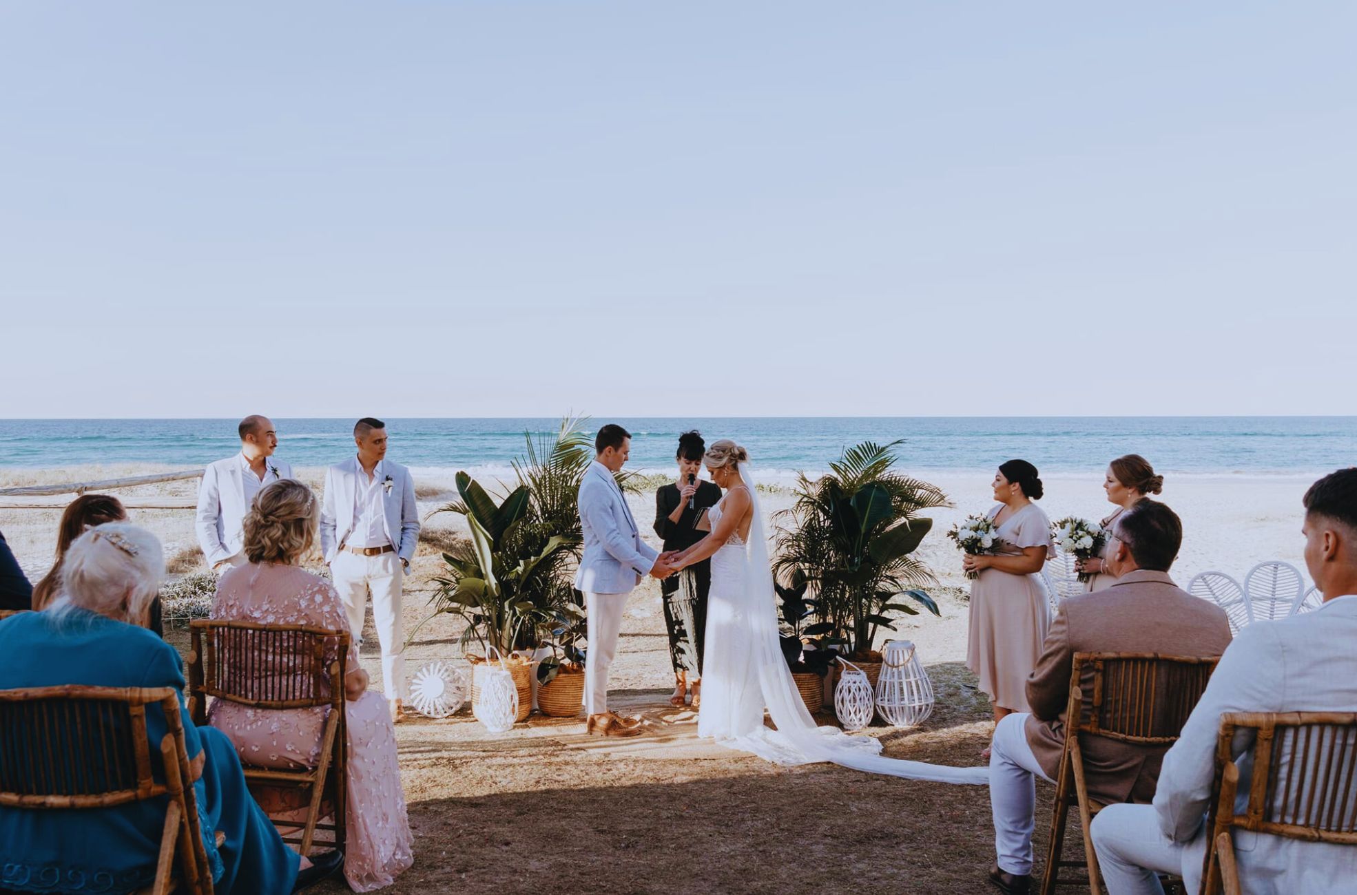 Gold Coast Beach Wedding At Pacific Beach