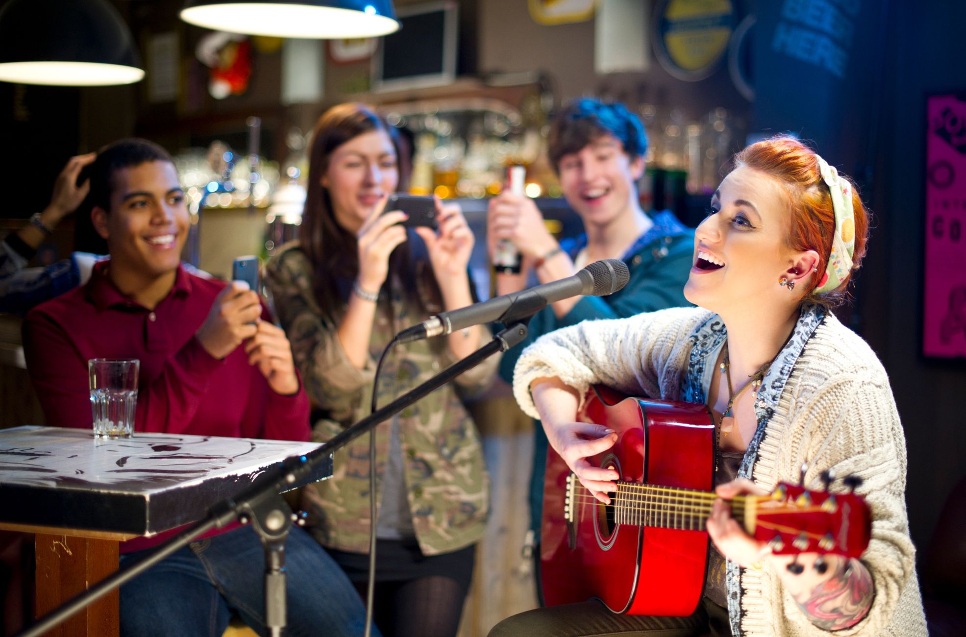 Open Mic Night Performance