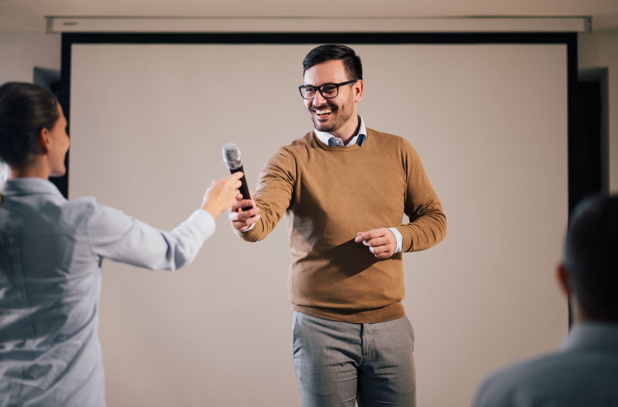 Guest Speaker At Event