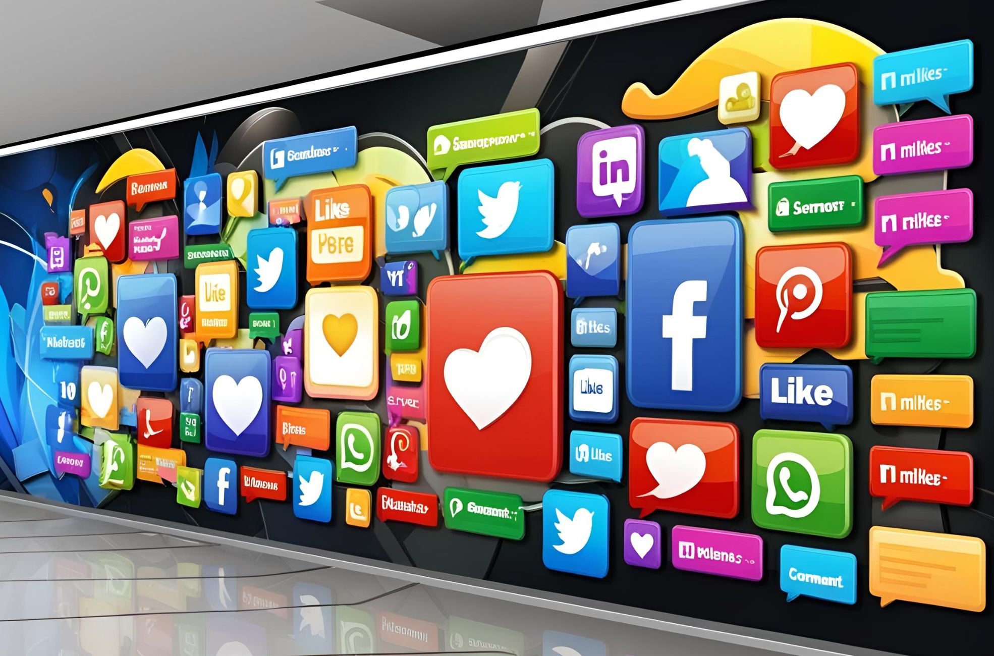 Social Media Wall