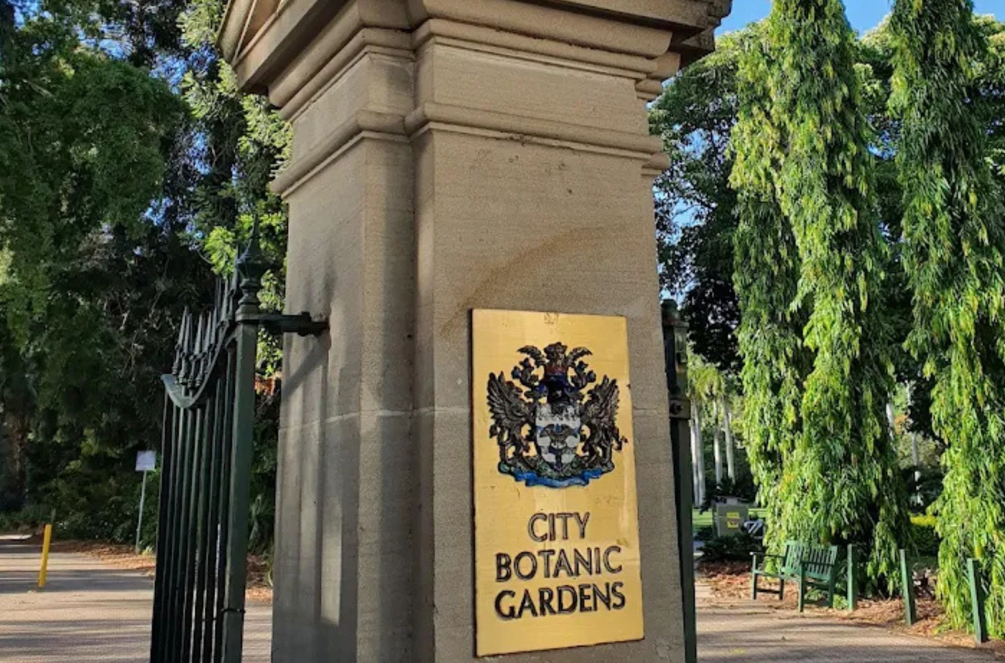 City Botanic Gardens Sign
