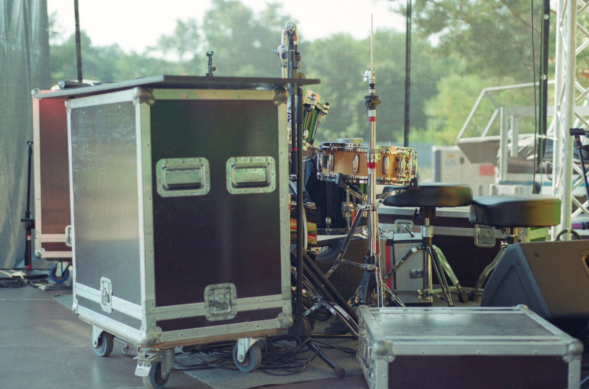 Musical Equipment Backstage