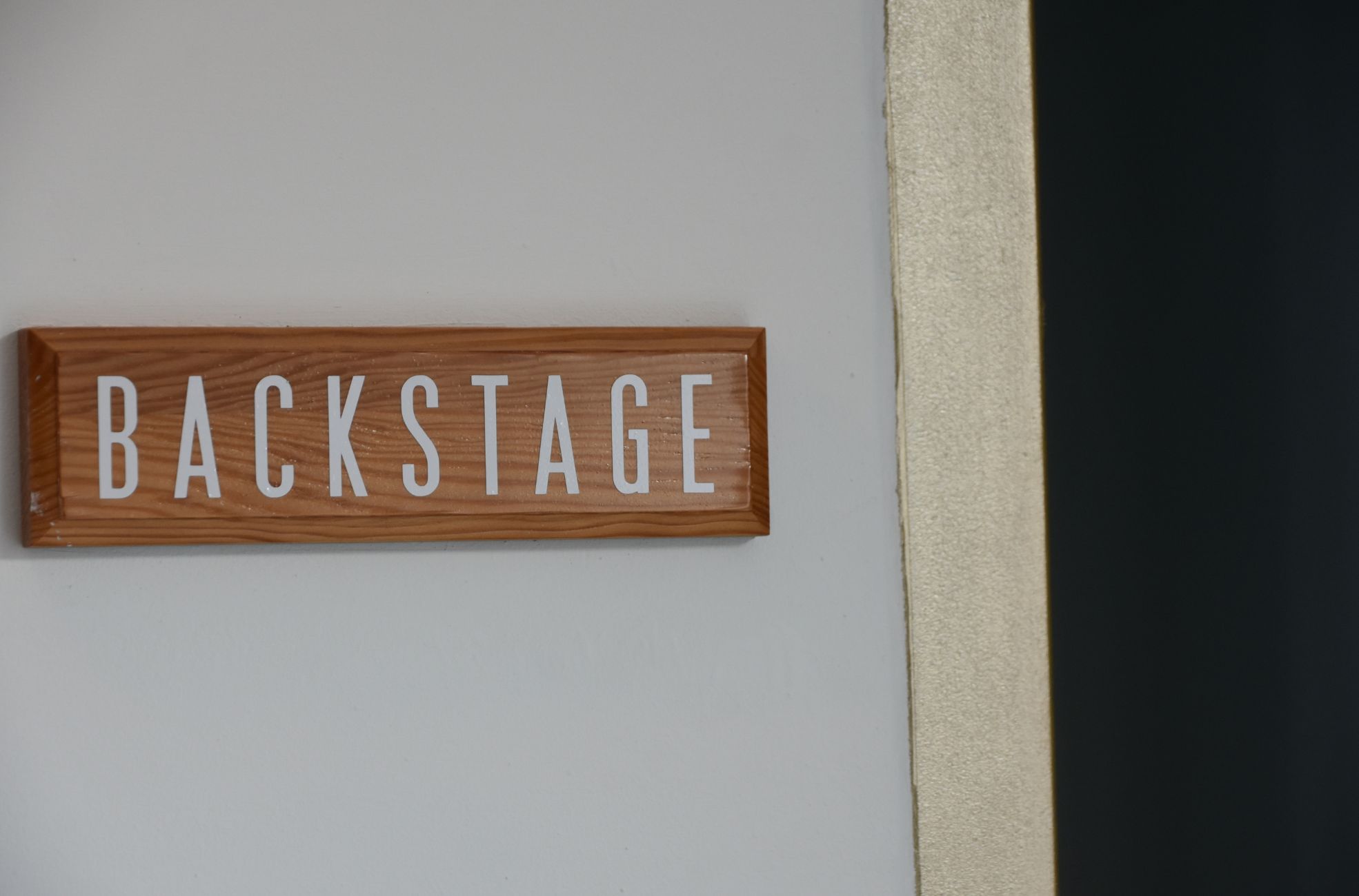 Backstage Door