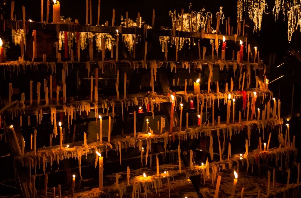 Candle Wall