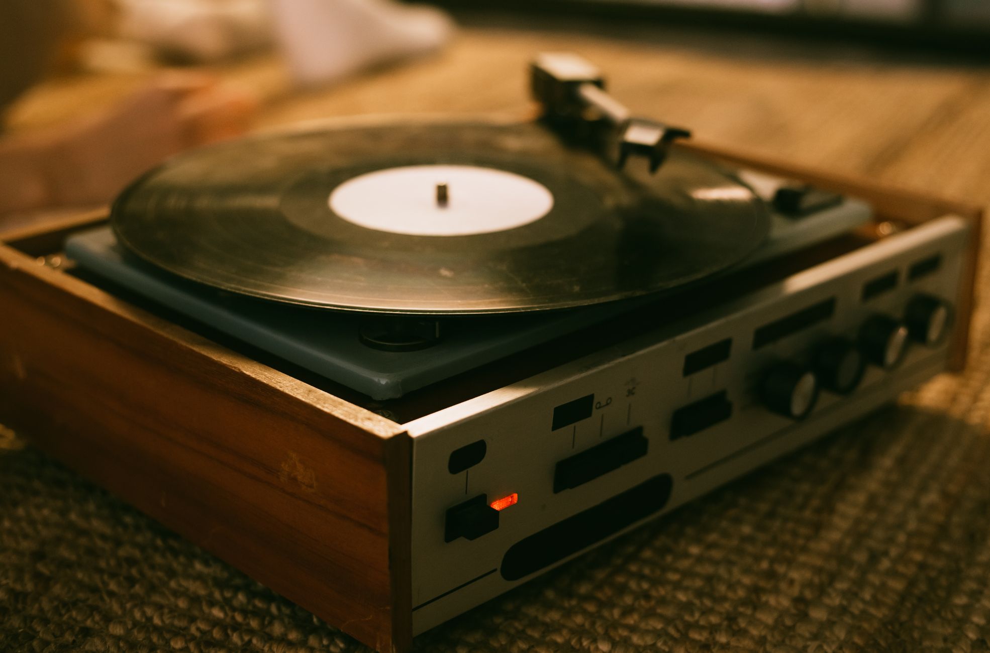 Old Fashioned Record Player