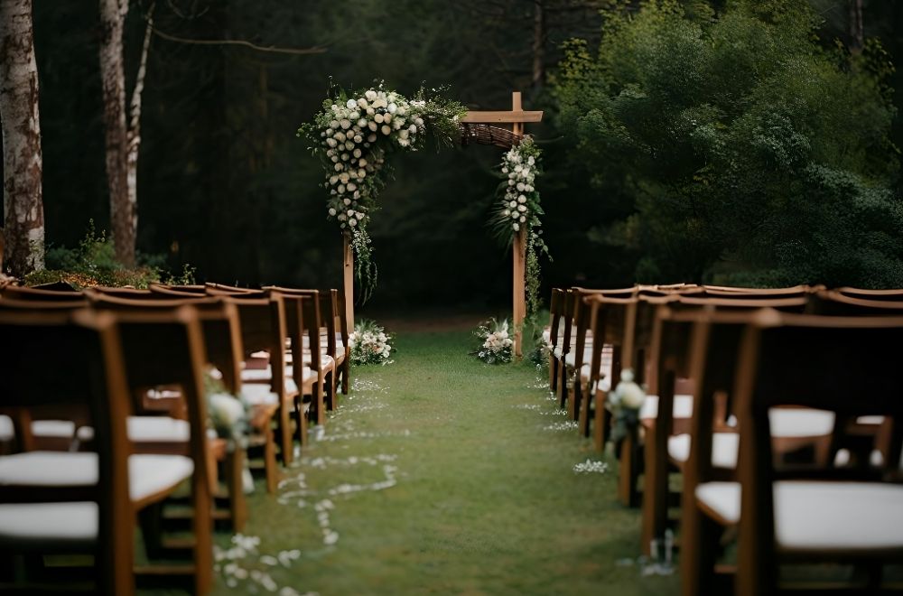 Wedding Aisle And Arch