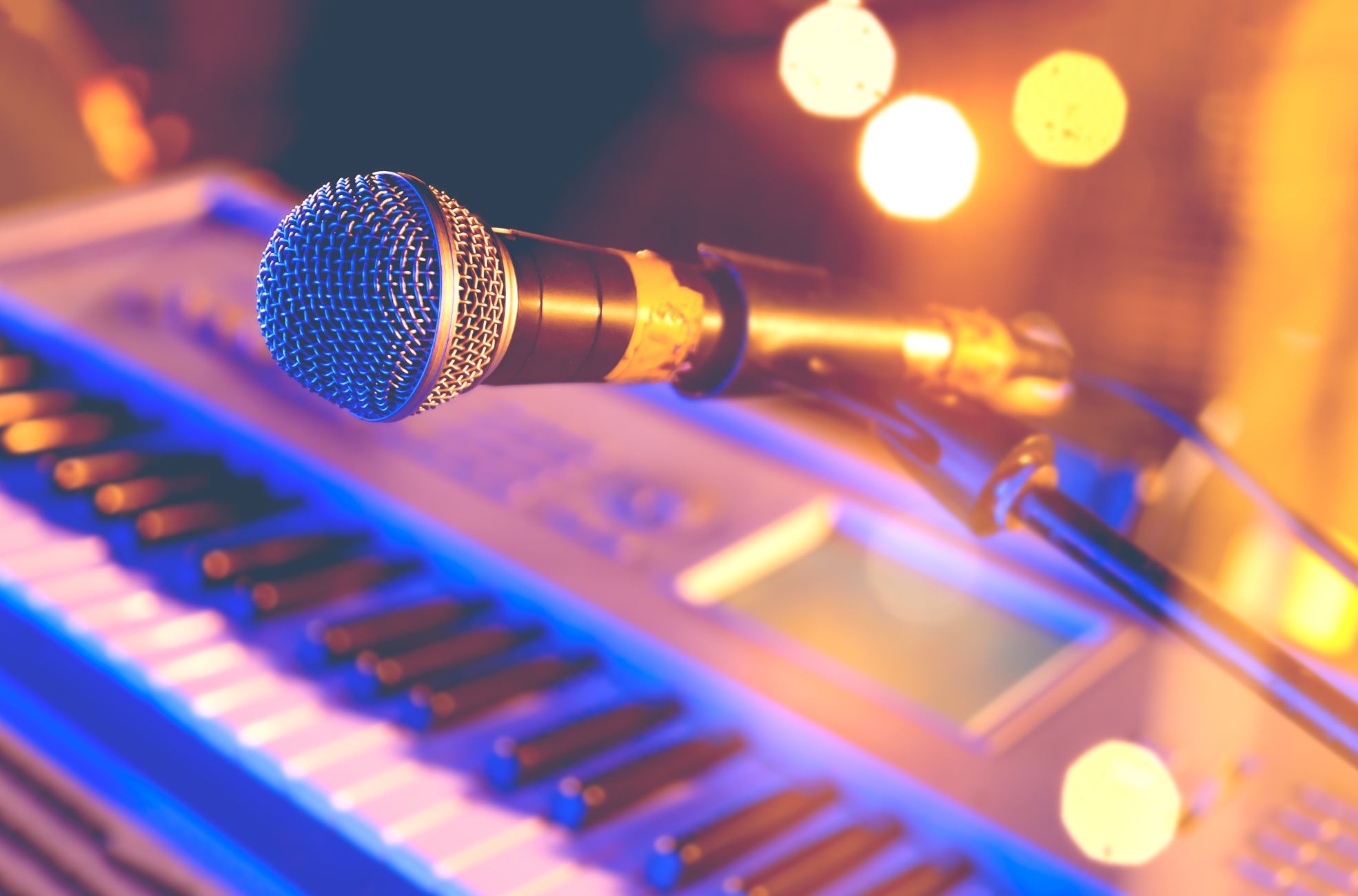 Microphone And Keyboard