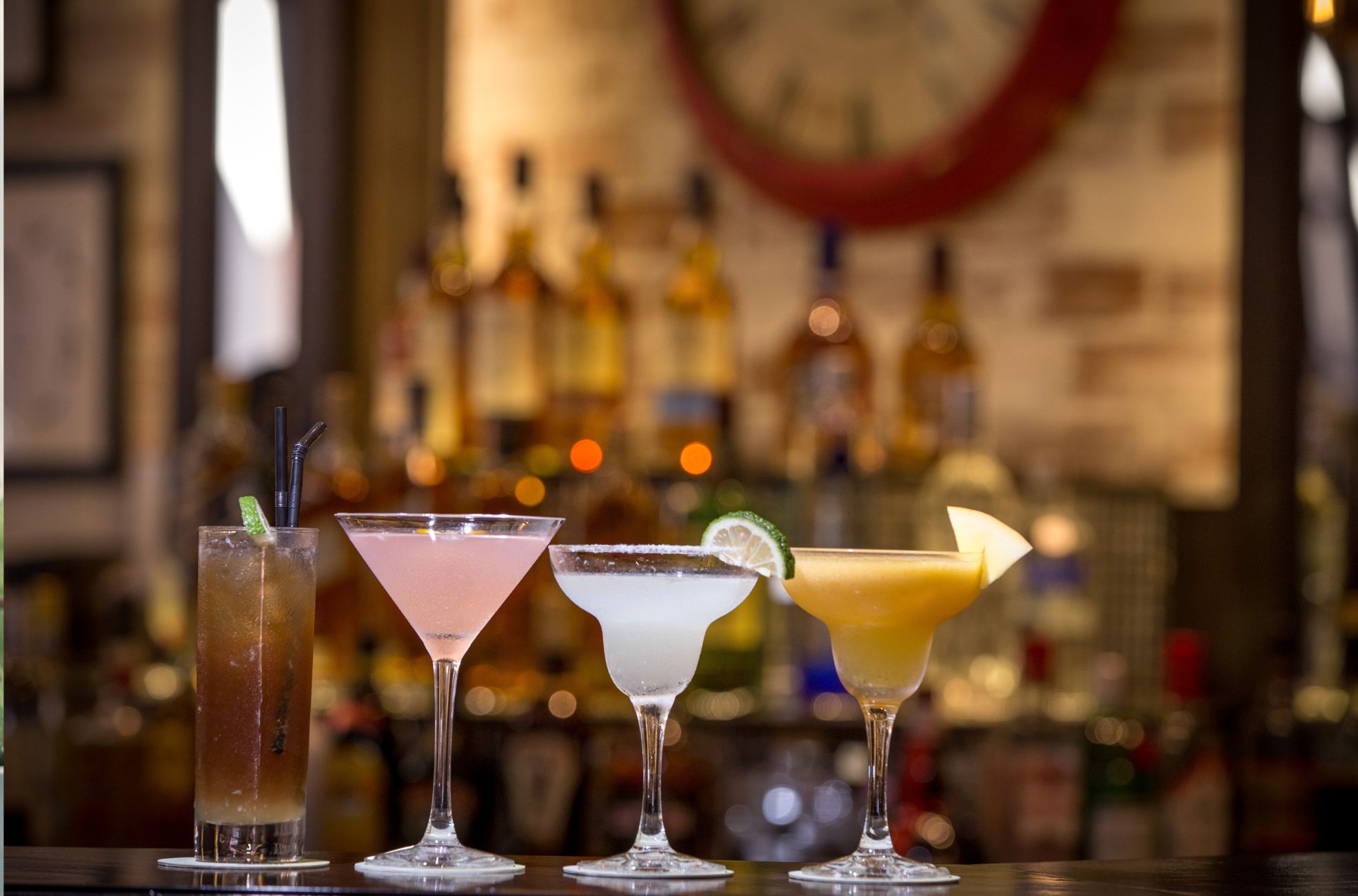 Cocktails At Bar