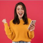 Woman Holding Phone