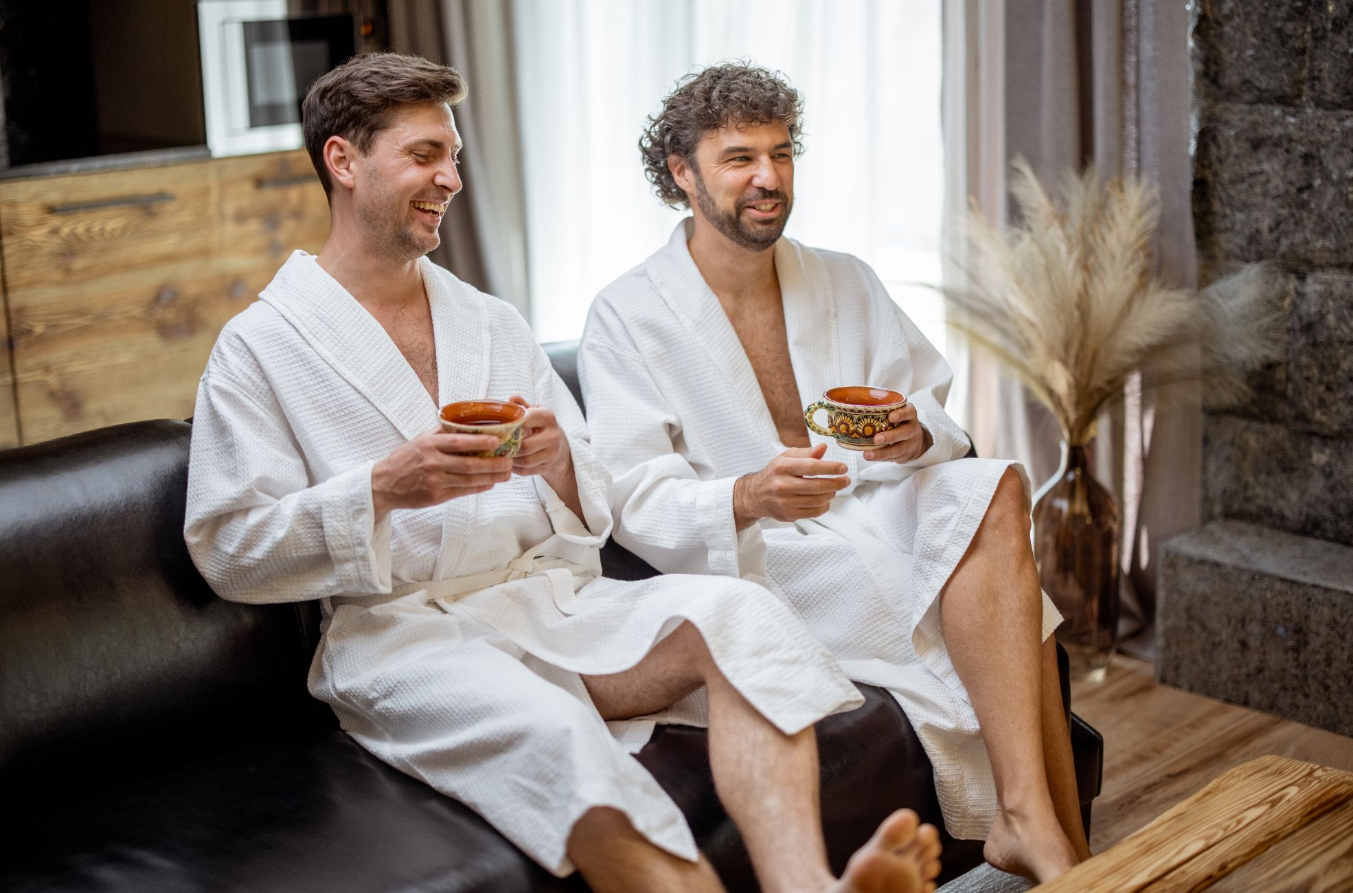 Bucks Enjoying A Spa Day