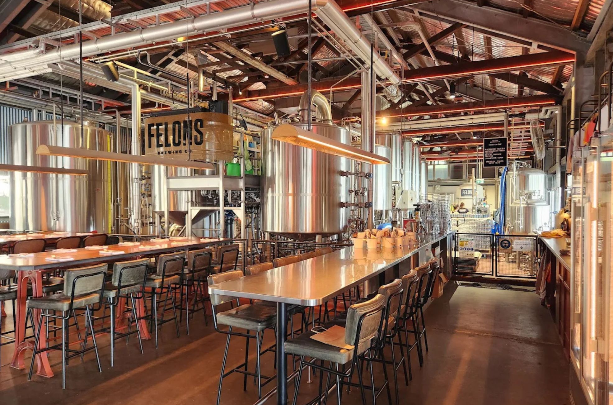 christmas venues Felons Brewery And Bar