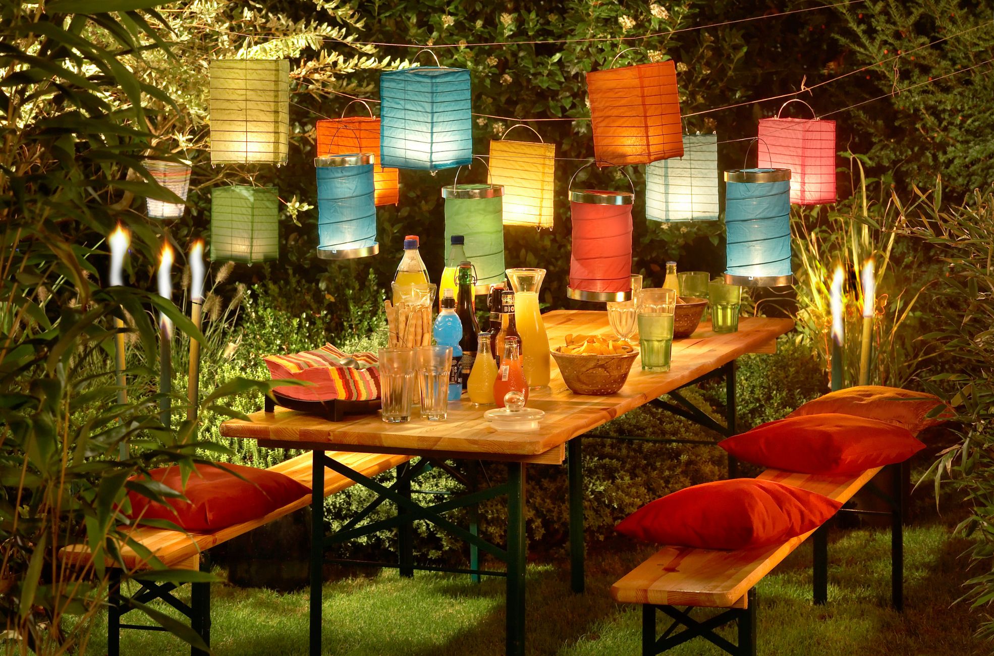 Garden Party Setup