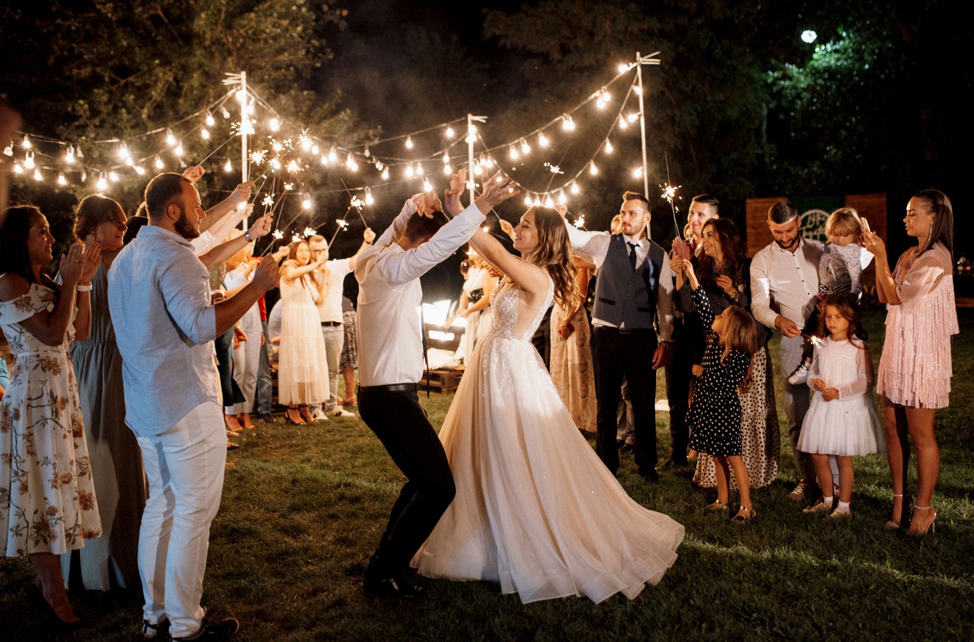 Bride And Groom First Dance