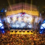 Aerial View Of Hybrid Stage