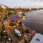 Aerial View Of Howard Smith Wharves